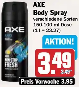 HIT AXE Body Spray Angebot