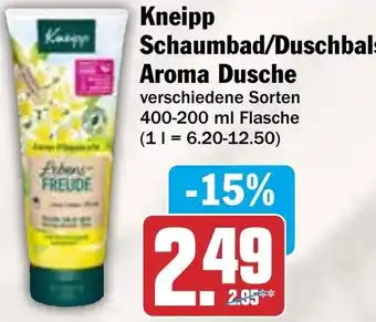 HIT Kneipp Schaumbad/Duschbalsam, Aroma Dusche Angebot