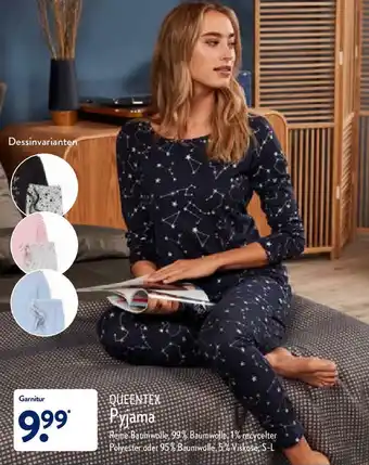 Aldi Nord Queentex Pyjama Angebot