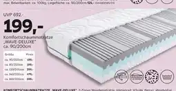 Mömax Komfortschaummatratze „wave-deluxe“ Angebot