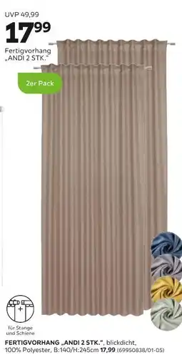 Mömax Fertigvorhang „andi 2 stk.“ Angebot