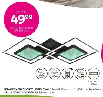Mömax Led-deckenleuchte „preceval“ Angebot