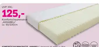 Mömax Komfortschaummatratze „annabell“ Angebot