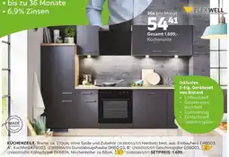 Mömax Flexwell oder sistant küchenzeile Angebot