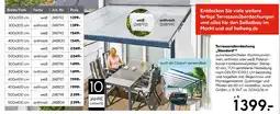 Hellweg Terrassenüberdachung „standard“ Angebot