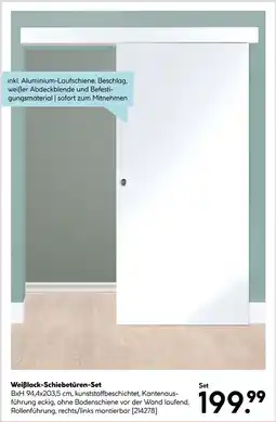 Hellweg Weißlack-schiebetüren-set Angebot