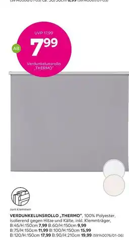 Mömax Verdunkelunsrollo „thermo“ Angebot