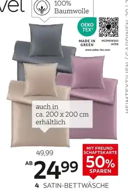 XXXLutz Novel satin-bettwäsche Angebot