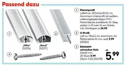 Hellweg Klemmprofil Angebot