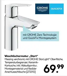 Hellweg Grohe waschtischarmatur „start“ Angebot