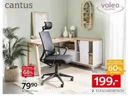 XXXLutz Cantus eckschreibtisch oder drehstuhl Angebot