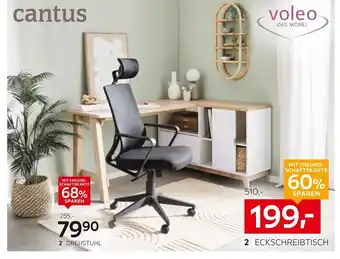 XXXLutz Cantus eckschreibtisch oder drehstuhl Angebot