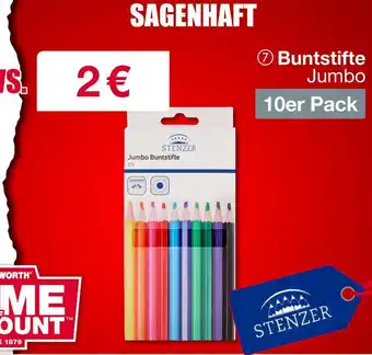 Woolworth Stenzer jumbo buntstifte Angebot