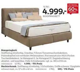 XXXLutz Boxspringbett Angebot