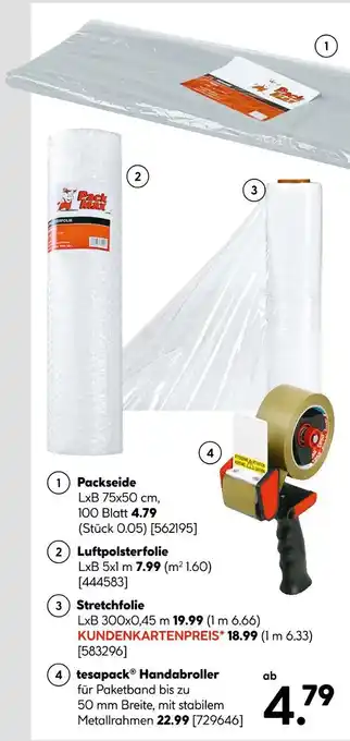 Hellweg Packseide Angebot