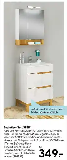 Hellweg Badmöbel-set „spek“ Angebot
