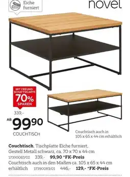 XXXLutz Novel couchtisch Angebot