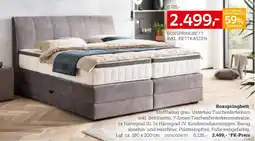 XXXLutz Boxspringbett inkl. bettkasten Angebot