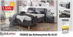 XXXLutz Beldomo polsterbett inkl. bettkasten Angebot