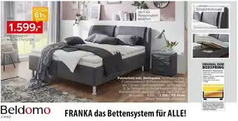 XXXLutz Beldomo polsterbett inkl. bettkasten Angebot