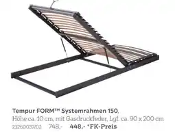 XXXLutz Tempur form systemrahmen 150 Angebot