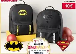 Woolworth Batman rucksack Angebot