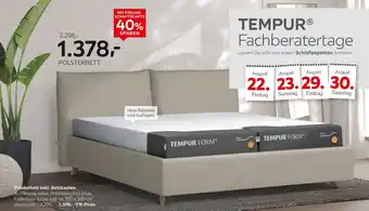XXXLutz Tempur polsterbett inkl. bettkasten Angebot