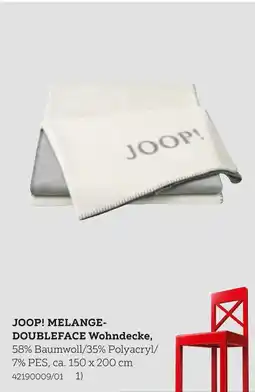 XXXLutz Joop! melange-doubleface wohndecke Angebot