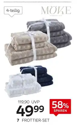 XXXLutz Möve frottier-set „quadretti“ Angebot