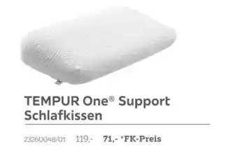 XXXLutz Tempur one support schlafkissen Angebot