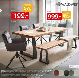 XXXLutz Waldwelt esstisch, sitzbank, armlehnstuhl oder stuhl Angebot