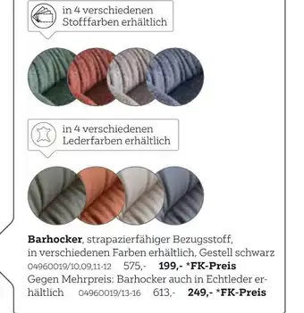XXXLutz Barhocker Angebot