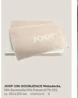 XXXLutz Joop! uni-doubleface wohndecke Angebot