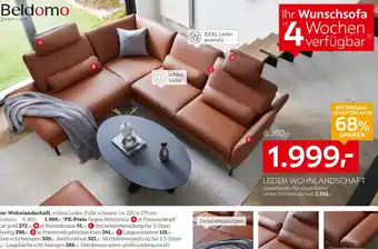 XXXLutz Beldomo premium leder-wohnlandschaft Angebot