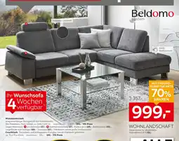 XXXLutz Beldomo wohnlandschaft oder couchtisch Angebot
