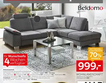 XXXLutz Beldomo wohnlandschaft oder couchtisch Angebot