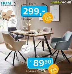 XXXLutz Hom´in, carryhome esstisch oder armlehnstuhl Angebot