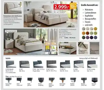 XXXLutz Polsterbett inkl. bettkasten Angebot