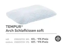 XXXLutz Tempur arch schlafkissen soft Angebot