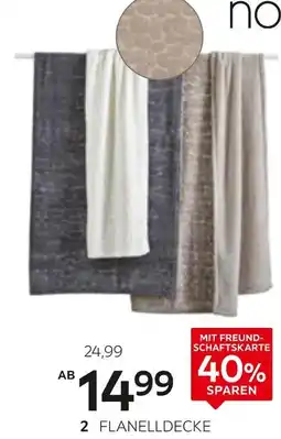 XXXLutz Novel flanelldecke „stone“ Angebot