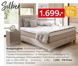 XXXLutz Boxspringbett Angebot