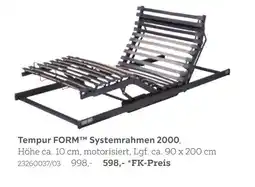 XXXLutz Tempur form systemrahmen 2000 Angebot