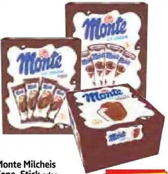 Edeka Herkules Zott Monte Milcheis Angebot