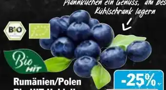 AEZ Bio HIT Heidelbeeren Angebot