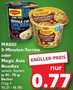 Kaufland MAGGI 5-Minuten-Terrine oder Magic Asia Noodles Angebot