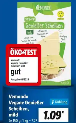 Lidl Vemondo vegane genießer scheiben mild Angebot