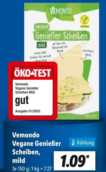 Lidl Vemondo vegane genießer scheiben mild Angebot