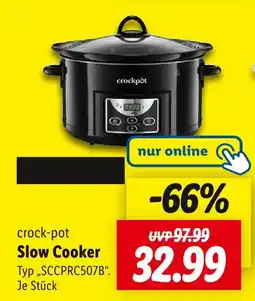 Lidl Crock-pot slow cooker typ „sccprc507b“ Angebot