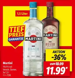 Lidl Martini bianco vermouth Angebot