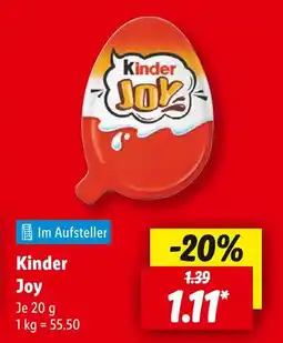 Lidl Kinder kinder joy Angebot